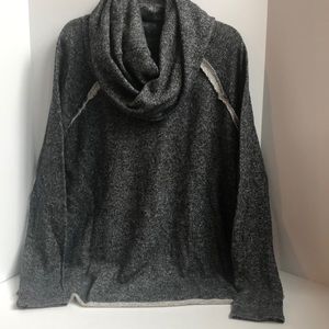 My Beloved cowl neck French Terry pullover Size small